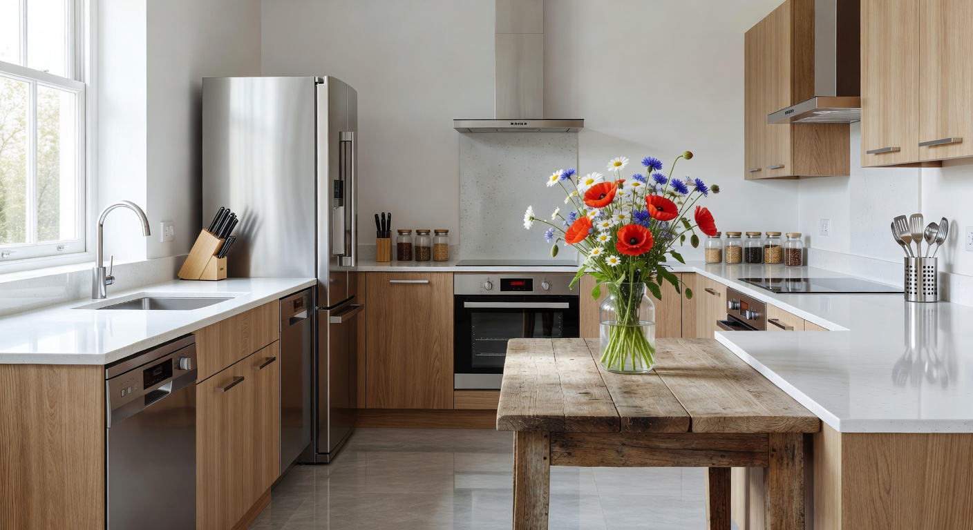 Kitchen After Cleaning